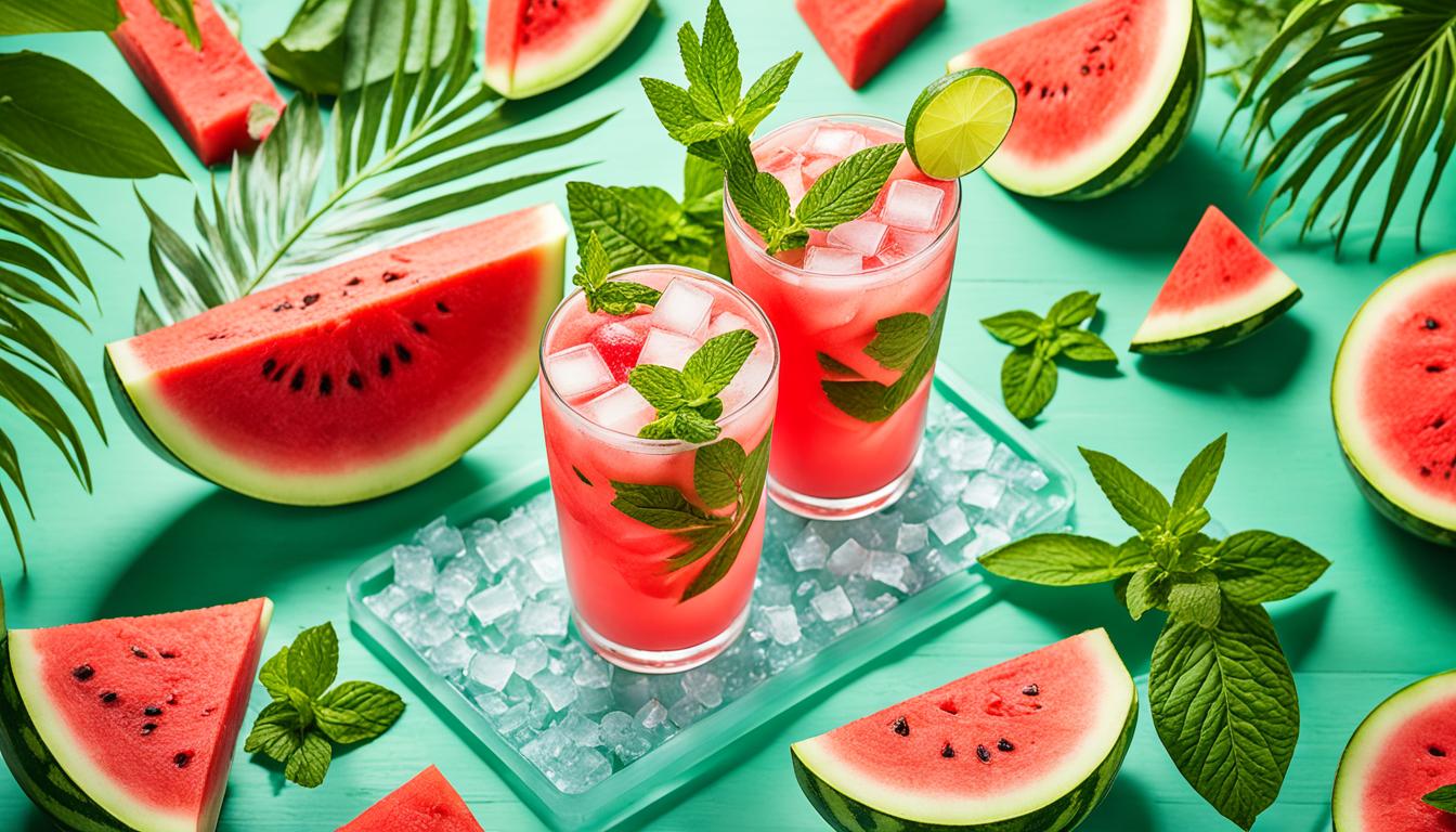 Refreshing Watermelon Cooler